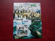 Benin 2002 MNH Fauna Ptaki Pingwiny