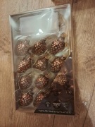 Szyszki ozdoba led szklane