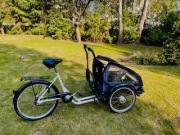 Riksza  do przewozu dzieci