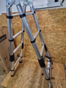 Drabina teleskopowa aluminiowa przegubowa 5m 150kg