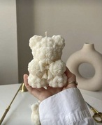 Świeca dekoracyjna miś z wosku pszczelego 