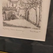 Orginalny obraz Franz Knapp Schloss Schallaburg