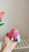 Żółwik na szydełku handmade, dekoracja 