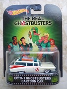 Hot Wheels Premium Retro Entertainment _ Ghostbusters Ecto-1 Cartoon Car _