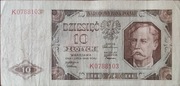 Banknot 10zł z 1948r seria K