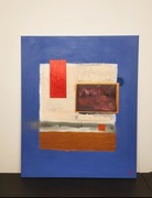 The orange nr 6 - olej/akryl na płótnie 80x100, loft