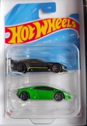Hot Wheels Aston Martin Lamborghini DWUPAK 2Pak 2Pack 