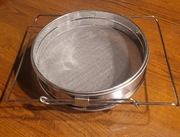 Podwójne sito do miodu ze stali nierdzewnej plus gratis