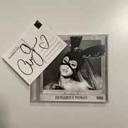 Ariana Grande autograf pocztówka Dangerous Woman