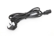 Kabel zasilający IEC C13 do UK 3-pin BS1363 – czarny, 1.8 m