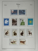 Znaczki Polska rocznik 1986 czyste bez podlepek z klejem.