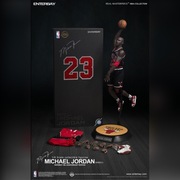 Michael Jordan #23 1/6 Enterbay black NBA Bulls