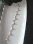 Bransoletka srebro 925 cyrkonie