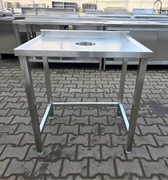 Stół Gastronomiczny Z Dziurą Na Odpady 80/60/85 M.1259 N