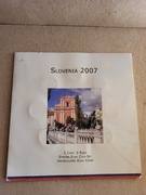 2xSłowenia 2007- wydanie rocznikowe monet obiegowych 3,88 euro (do 2 euro)
