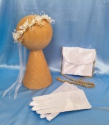 Zestaw komunijny dla dziewczynki  Nowy