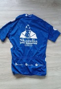 Sport cycling shirt vintage cobalt blue koszulka kolarska marki Vitesse M