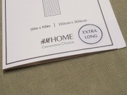 Zasłony H&M zielony olivkowy 150x300 2pack.