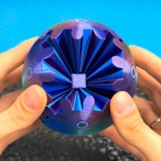 Kinetyczna Kula Transformer 3D „Kameleon” – łamigłówka antystres, 8 cm