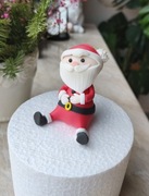 Figurki z masy cukrowej – Święta Bożego Narodzenia. Dekoracje na tort