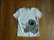 bluzka H&M z cekinami roz. 134/140