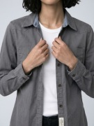 Szara koszula Armani Exchange o fasonie Slim Fit