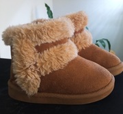 Śniegowce botki dziecięce z futerkiem First Steps