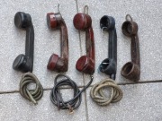 Słuchawki ZWUS Telkom Telos RWT telefon Urmet PKP wojskowy Słuchawka tonsil