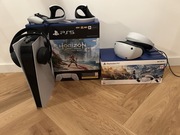 Zestaw PS5 + PSVR2 + PAD + Słuchawki bezprzewodowe  Sony Pulse 