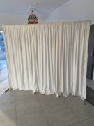 Rama z kotarą -welur