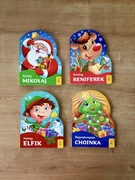 Świąteczne książki dla dzieci seria Psotny elfik Dzielny reniferek