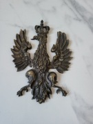 Orzeł z mosiądzu w Koronie Odlew z Mosiądzu