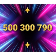 Złoty numer ____ 500 300 790 ____ Platynowy - ViP