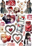 Elementy do wycinania "valentine-01L"