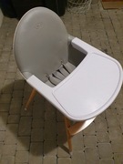 Krzesłko kinderkraft fini białe szare 