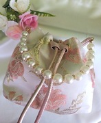 Plecaczek wieczorowy - Różowe piwonie