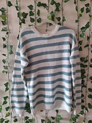 Sweter dzianina paski