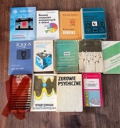 Zestaw 12 książek o psychologi , psychice Nauka Psychologi