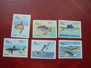 Kuba 1981 MNH  Mi. 2534/39 Fauna Ryby
