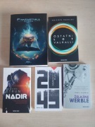 Nadir, Żelazne werble, 2049, Ostatni lot Valhalli, Fantastyka bez granic 