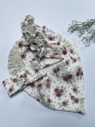 Nowy zestaw handmade wiosenny turban chustka napy