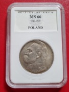 10zł 1935 Piłsudski Grading MS 66