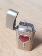 Zapalniczka Żarowo-gazowa Serce w Kluczu PRL