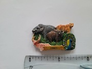 Magnes na lodówkę - 91g. CORBETT Afryka Zwierzaki