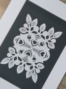 wycinanka, obrazek, folk