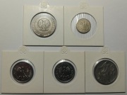 5 monet PRL, skrętki, destrukty