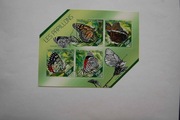 Niger Sw 2793-96** motyle /ms/
