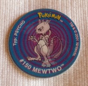 Tazo 2 Tazos Pokemon 3D #150 Mewtwo No. 67 2001 rok