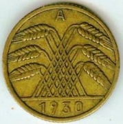 10 REICHSPFENNIG 1930 A - piękny stan !!!