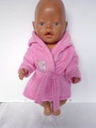 Szlafrok dla lalki 42-45 cm Baby Born 